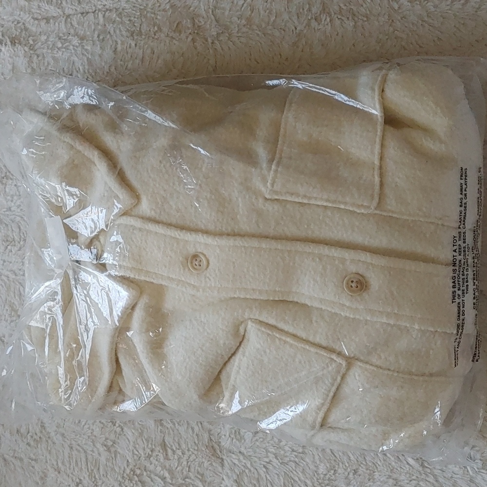NWT VS PINK Reverse Fleece Shacket - Picture 5 of 8